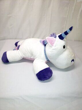 Melissa & Doug Cuddle Unicorn Jumbo Plush Stuffed Animal New with Tag 28" long